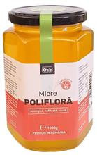 Miere Poliflora Cruda Nefiltrata Bio 1000 grame Obio Cod: 6426333001806 foto