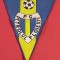 Fanion fotbal PETROLUL PLOIESTI (fara snurul da agatat) anii`80