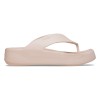 Slapi Crocs Getaway Platform Flip Roz - Quartz, 34, 36 - 39, 41