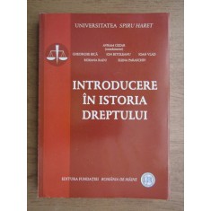 Avram Cezar - Introducere in istoria dreptului