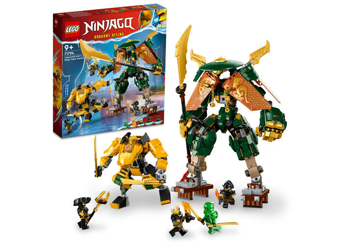 LEGO Robotii lui Lloyd si Arin Quality Brand