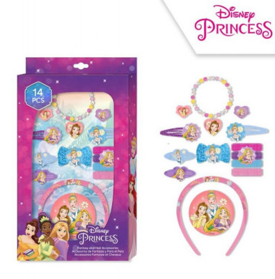 Set accesorii de par Disney Printese, colier si bratara foto