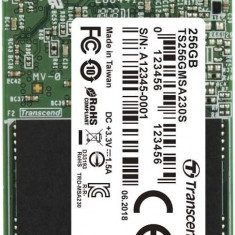 SSD Transcend MSA230S, 256GB, SATA3, mSATA 3D NAND