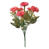 Cumpara ieftin Buchet flori artificiale verzi roz 10x10x30 cm