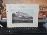 Podul pentru șoseaua peste Siret l&acirc;ngă Bacău de 250 m. lungime, vedere 1903, 201, Necirculata, Printata