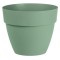 Ghiveci Flori, Plastic, Verde, Diametru 20 cm
