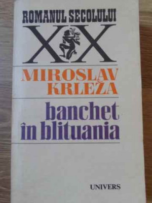 BANCHET IN BLITUANIA-MIROSLAV KRLEZA foto