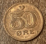 C50 - Moneda foarte veche - Danemarca - 50 ore - 2005