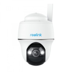 Camera de supraveghere Reolink Go PT Plus G430 cu 4G - LTE, baterie reincarcabila, vizibilitate 360&deg;, detectare Persoana/Vehicul, rezolutie 5MP
