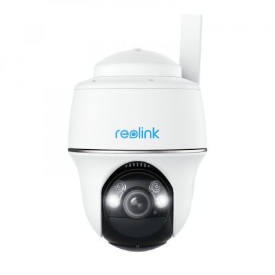 Camera de supraveghere Reolink Go PT Plus G430 cu 4G - LTE, baterie reincarcabila, vizibilitate 360&amp;deg;, detectare Persoana/Vehicul, rezolutie 5MP foto