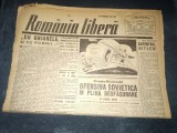 ZIAR ROMANIA LIBERA 28 IANUARIE 1945