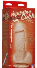 Dildo Doc Johnson &amp;quot;Squirting Cock&amp;quot; 18,8 cm - Natural foto