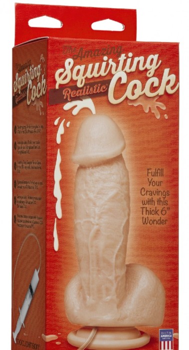 Squirting Realistic Cock