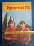 Almanah sportul Nadia Comaneci Teodora Ungureanu 1978
