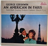 George Gershwin, Darius Milhaud &lrm;&ndash; An American in Paris _ NM / VG+ vinil, LP, disc muzica clasica, post moderna _ Heliodor, UK, 1959