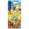 Husa compatibila cu Motorola Edge 20 model The Simpsons, Silicon, TPU, Viceversa