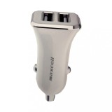 Incarcator Auto Bricheta Maxcell 5 V/2.4 A Fast Charge Cu 2 Porturi USB + Cablu Type-C Inclus