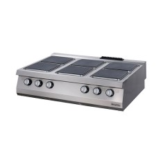 Masina de gatit electrica de banc-6 plite patrate