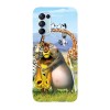 Husa compatibila cu Oppo A77 model Madagascar in the wild, Silicon, TPU, Viceversa, Transparent, Carcasa