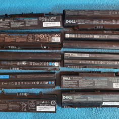 lot 10 baterii laptop - diverse modele DELL -