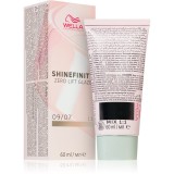 Wella Professionals Shinefinity Zero Lift Glaze vopsea de păr demipermanentă culoare 09/07 - Beige Sand 60 ml