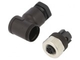Conector M12 Mufă Mamă 4 Pin Filet Interior