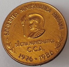 Sectia numismatica CCA 1976-1986 foto