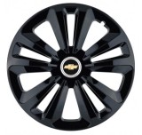 Cumpara ieftin Set 4 Capace Roti Autohelix MSA&reg;, potrivite jantelor de R16, pentru Chevrolet, model terra negru