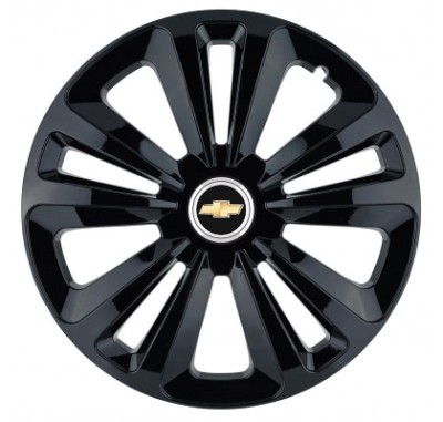 Set 4 Capace Roti Terra Negru R15, pentru Chevrolet foto