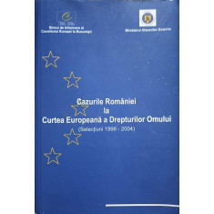 CAZURILE ROMANIEI LA CURTEA EUROPEANA A DREPTURILOR OMULUI. SELECIUNI 1998-2004-C. BIRSAN