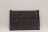Carcasa superioara cu tastatura palmrest Laptop, Lenovo, Yoga Slim 7 ProX 14ARH7 Type 82TL, 5CB1J36004, 5CB1J37023, iluminata, Storm Grey, layout US