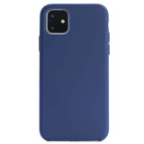 Cumpara ieftin Husa silicon Slim pentru iPhone 11 Pro Max Albastru Mat, Contakt