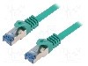 Cablu patch cord, Cat 6a, lungime 1.5m, S/FTP, LOGILINK - CQ3045S