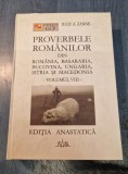 Proverbele romanilor volumul 8 Iuliu A. Zanne