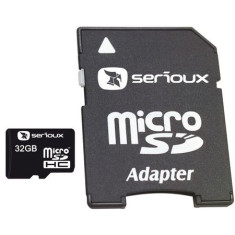 Card de memorie Serioux MicroSDHC, 32GB, Class 10, Adaptor SD foto