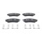 Set placute frana fata ATE, Hyundai H-1 Cargo (Tq), 09.07-, H-1 Travel (Tq), 09.07-; Kia Carnival / Grand Carnival III (Vq), 09.2005-, Fata; puntea f