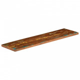 VidaXL Blat de masă, 100x20x3,8cm, dreptunghiular, lemn masiv reciclat