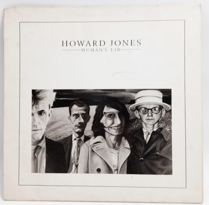 Howard Jones - Human&#039;s Lib NM / VG+ vinil LP disc muzica electronica synth pop WEA Germania 1984