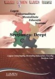 Cumpara ieftin Sectiunea: Drept/***