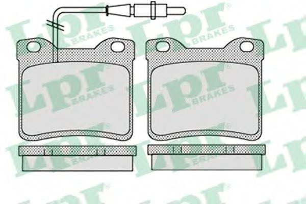 Set placute frana,frana disc MERCEDES V-CLASS (638/2) (1996 - 2003) LPR 05P1134