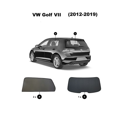 Perdele interior VW Golf 7 hatchback (2012- 2019) foto