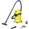 Aspirator umed-uscat Karcher WD 3 V-19/6/20, 1.628-123.0, Aspirare umeda si uscata, rezervor 19 L, furtun de 2m, 1000W, functie de suflare, functie Pu