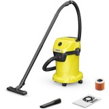 Aspirator umed-uscat Karcher WD 3 V-19/6/20, 1.628-123.0, Aspirare umeda si uscata, rezervor 19 L, furtun de 2m, 1000W, functie de suflare, functie Pu