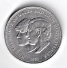 ANGLIA 25 CENTS 1981 LADY DIANA SI PRINTUL CHARLES AUNC, Europa, Nichel