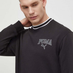 Puma bluză SQUAD bărbați, culoarea negru, cu imprimeu 678970