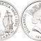 Cook Islands 1990 - 10 dollars, Amerigo Vespucci, argint, PROOF