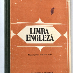 Limba Engleza - Manual pentru anul V 1986