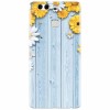 Husa silicon pentru Huawei P9 Plus, Sunflower On Blue Wood