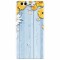 Husa silicon pentru Huawei P9 Plus, Sunflower On Blue Wood