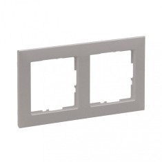 Rama ornament 2 posturi Legrand Suno sampanie 721592